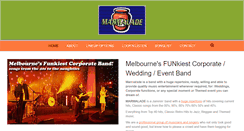 Desktop Screenshot of marmaladeband.com